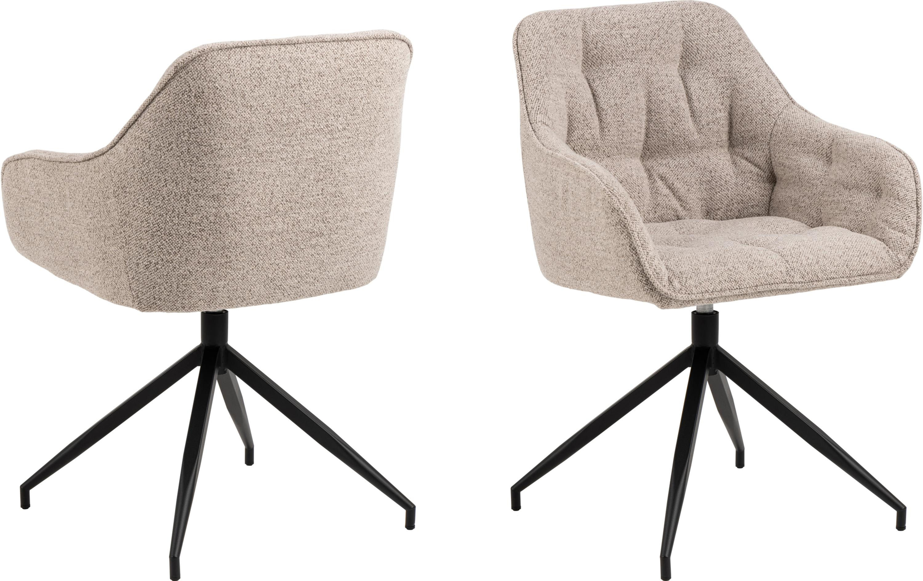 AC Design Stuhl Brooke Monza2, 1 Stück, Beige