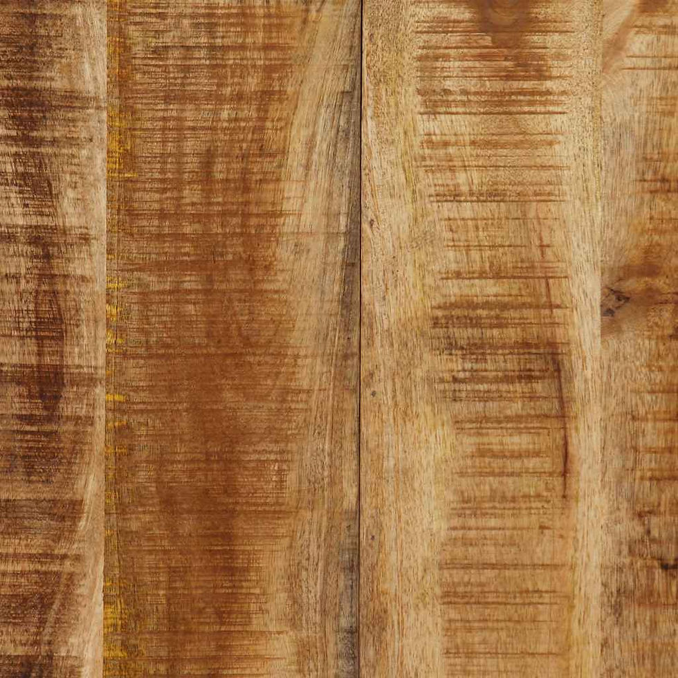 Miniaturbild: Esstisch Massivholz Mango und Stahlgestell 180 cm