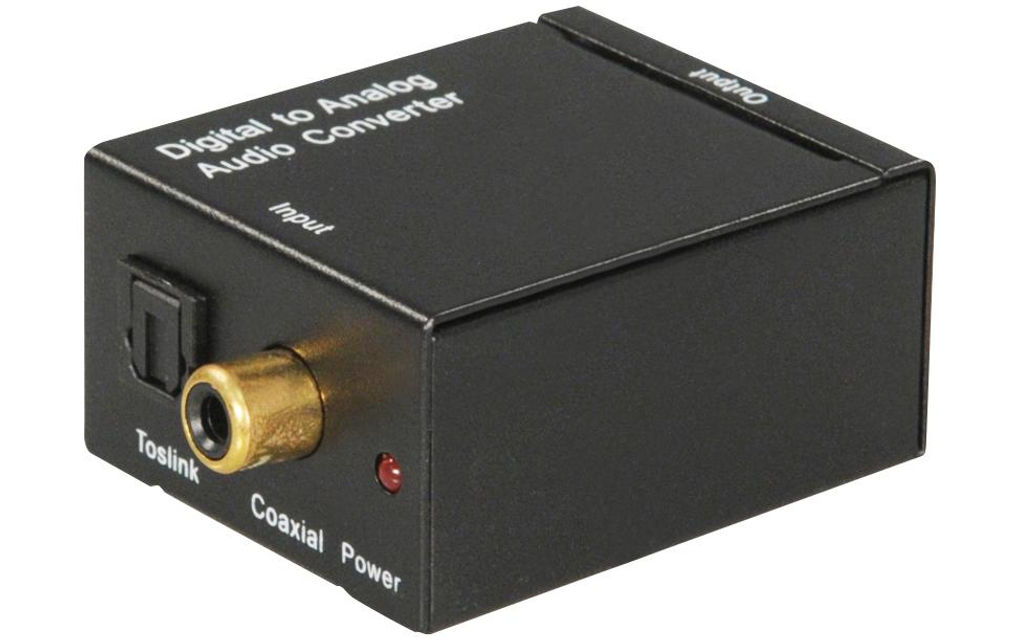 Satelliten TV Zubehör Audio-Adapter AL 13 A Coaxial/Toslink - Cinch