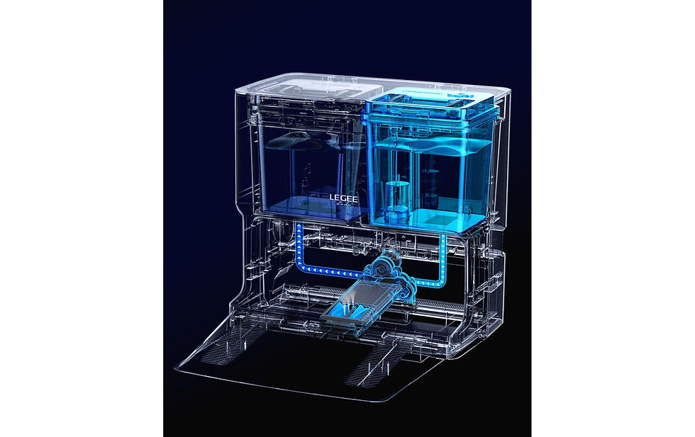 Miniaturbild: Hobot Saug- und Wischroboter Legee D8 mit Clean Base