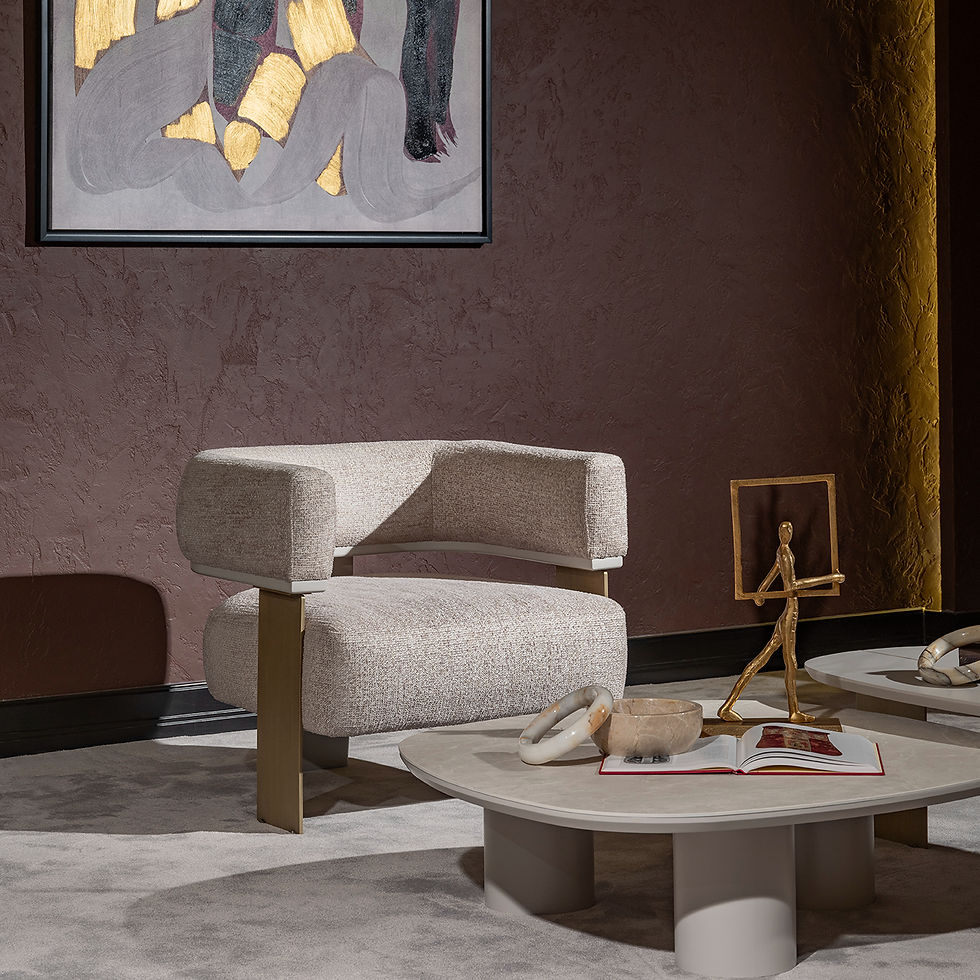 Miniaturbild: Lima Sessel kombiniert mit Couchtisch