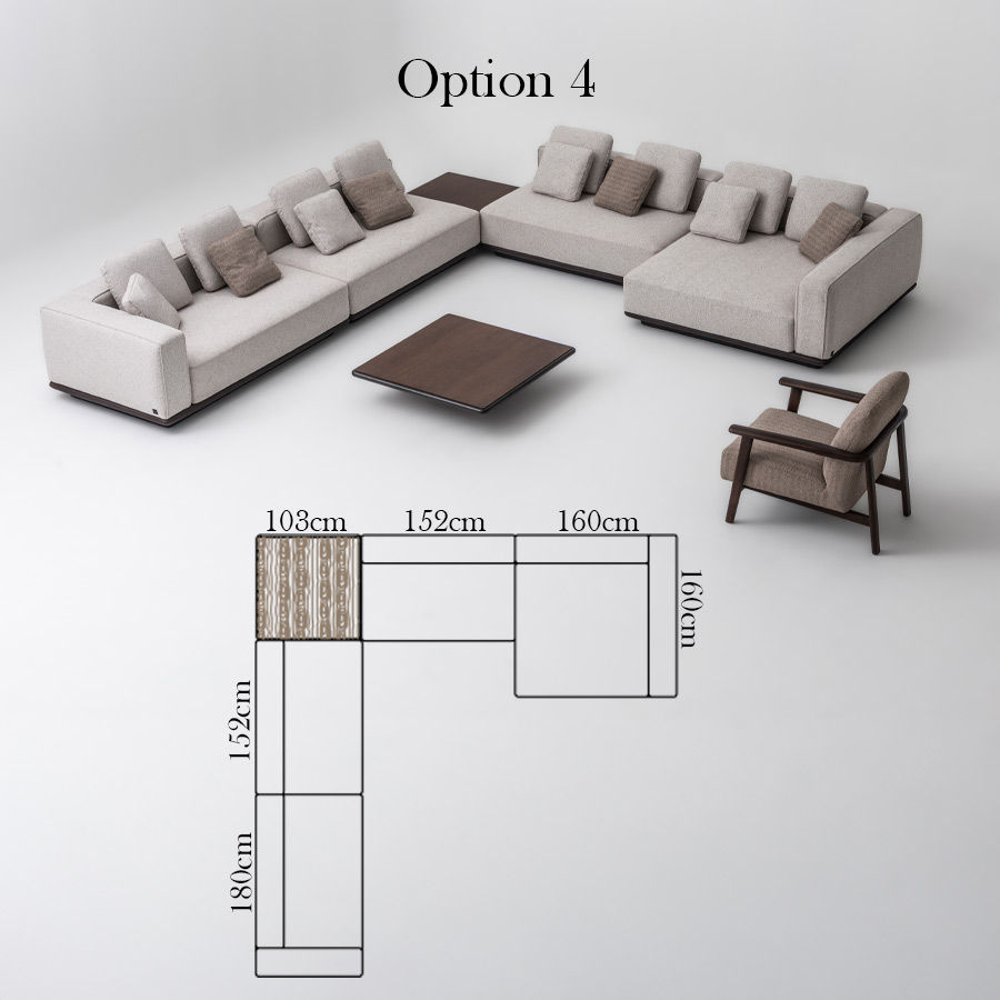 Miniaturbild: Cloud Modulares Sofa mit großzügiger Sitzfläche und zeitlosem Stil, für gesellige Abende oder Entspannung.