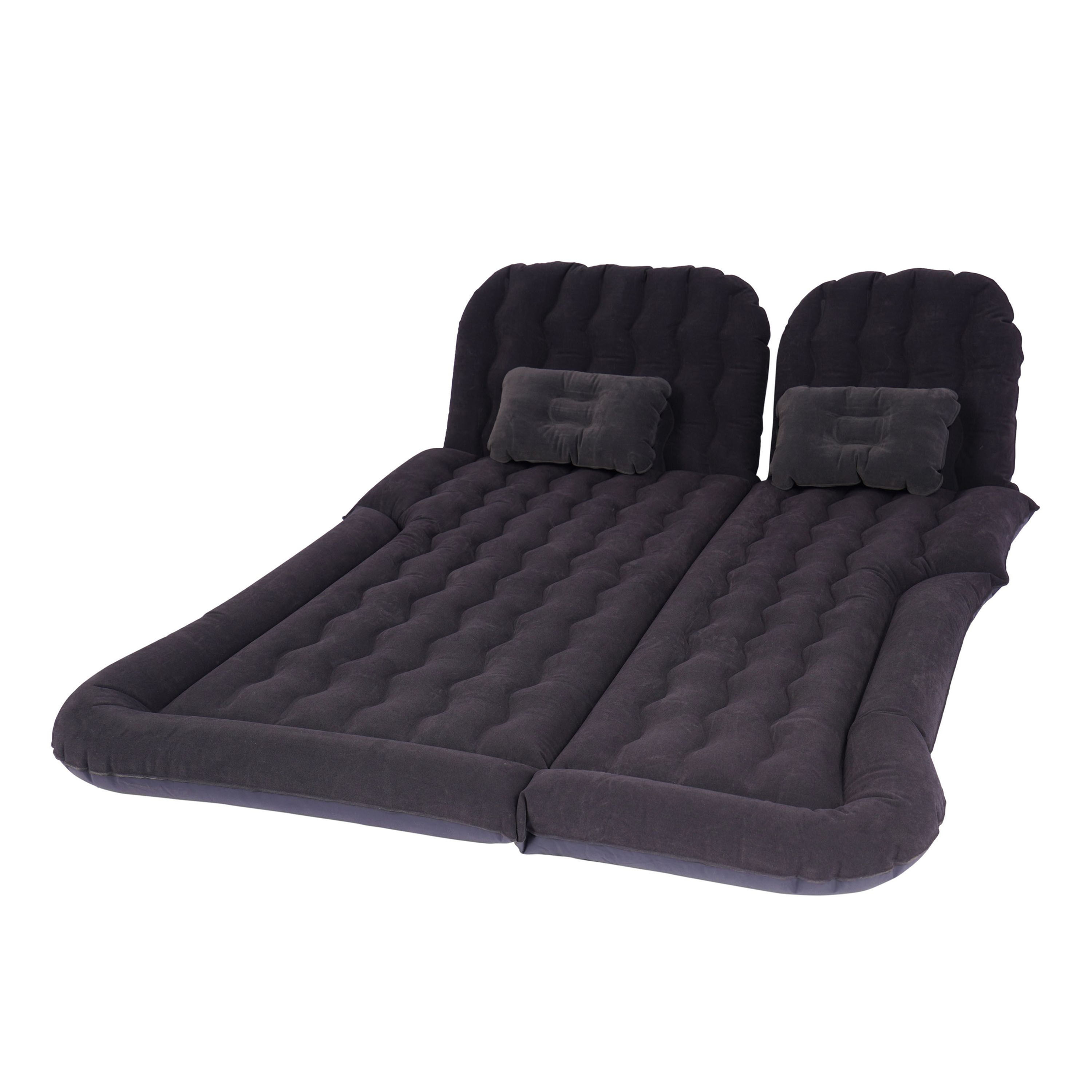 Aufblasbares Autobett schwarz 174 x 126 cm