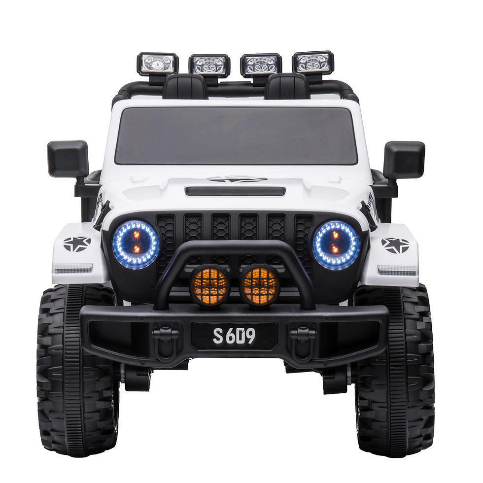 Miniaturbild: Kinder Elektroauto Off Roader Weiss