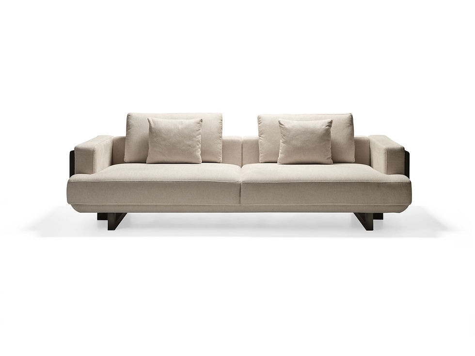 Cross Schwarz Sofa Wohnzimmer modern