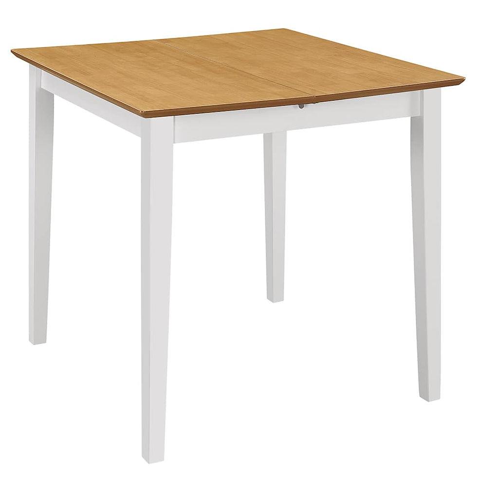 Miniaturbild: 5-tlg. Essgruppe MDF Weiß