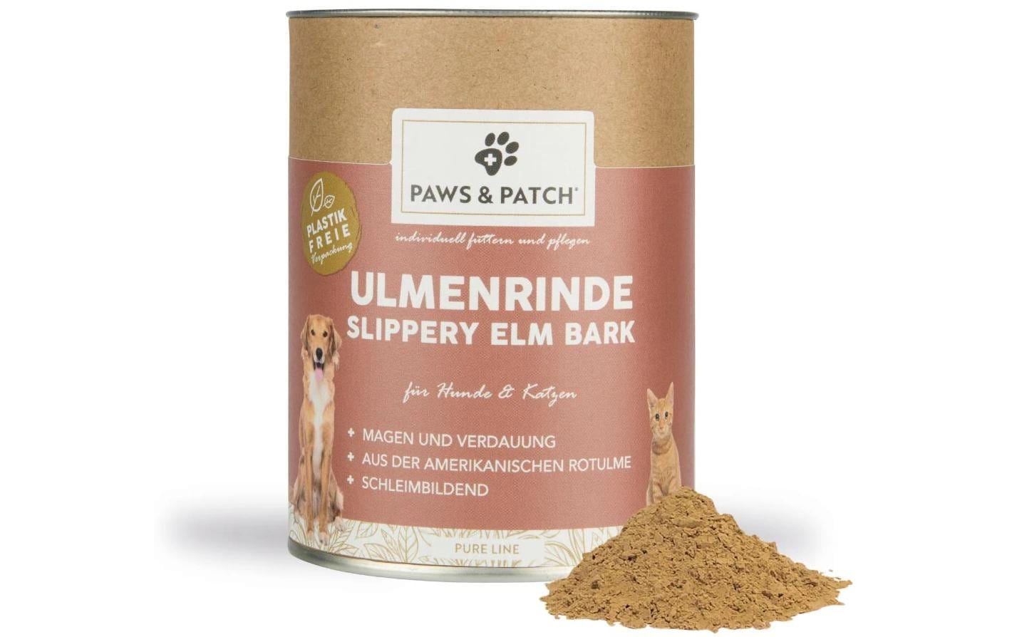 Paws & Patch Hunde-Nahrungsergänzung Ulmenrinde Pulver 110 g