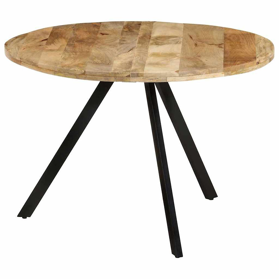 Miniaturbild: Esstisch 110x75 cm Massivholz Mango