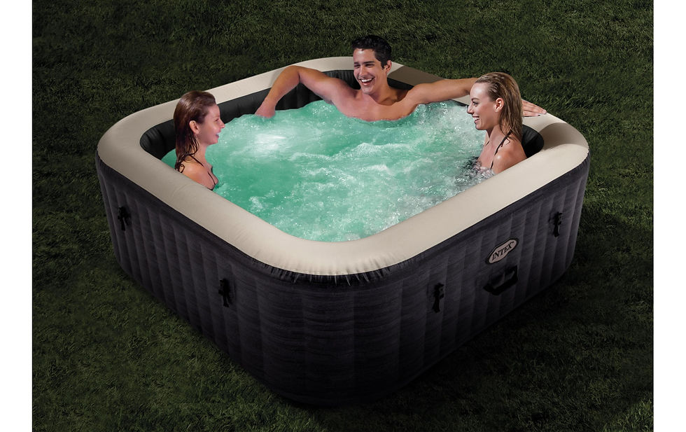 Miniaturbild: Intex Whirlpool PureSpa Greystone Deluxe Ø 175 – Spa Set