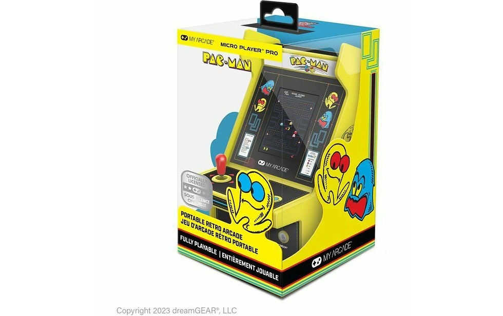 Miniaturbild: MyArcade Spielkonsole Micro Player Pro Pac-Man – Portable Retro Arcade
