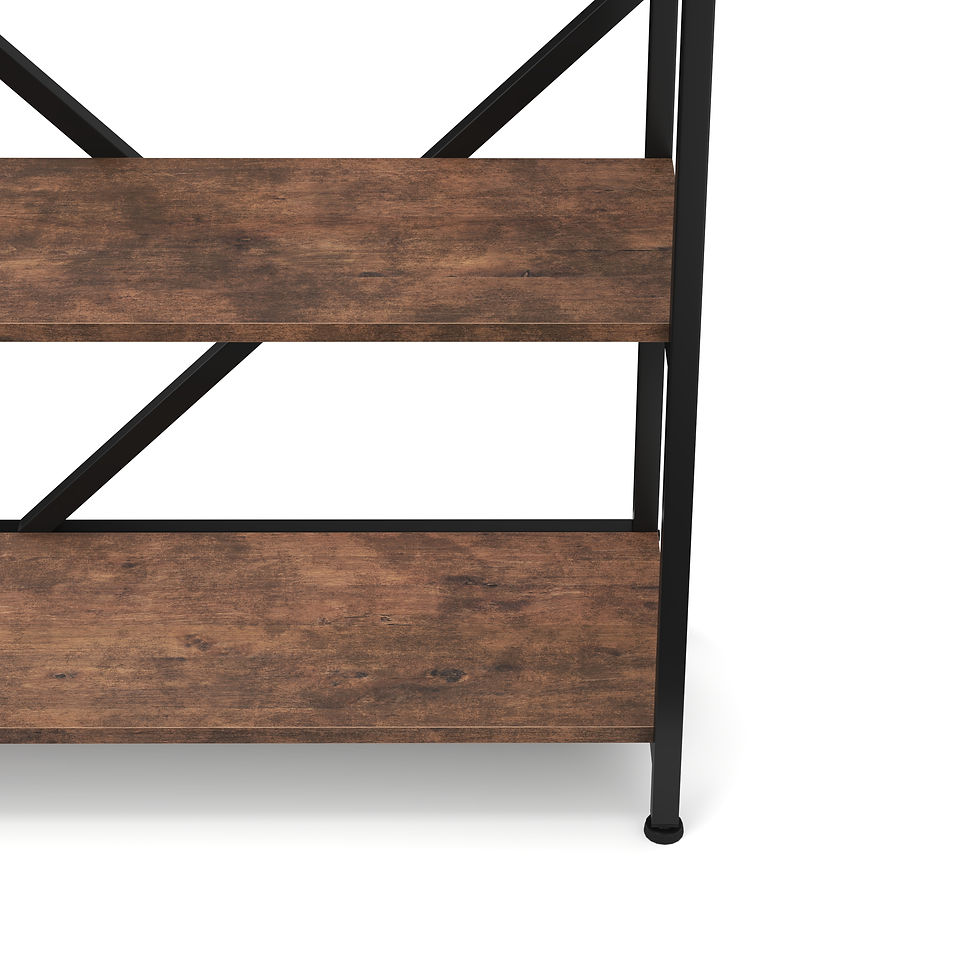 Miniaturbild: Bücherregal Vintage Bonita 5 Ebenen 80 x 180 cm