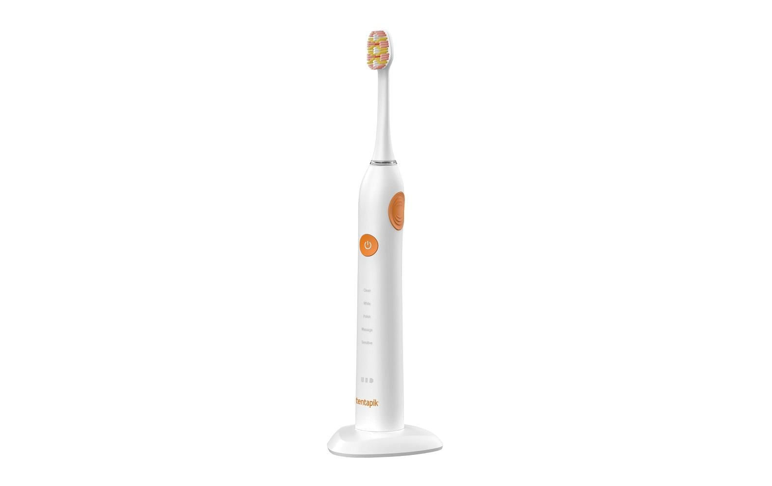 Tentapik Schallzahnbürste Penta Mode Weiss – White