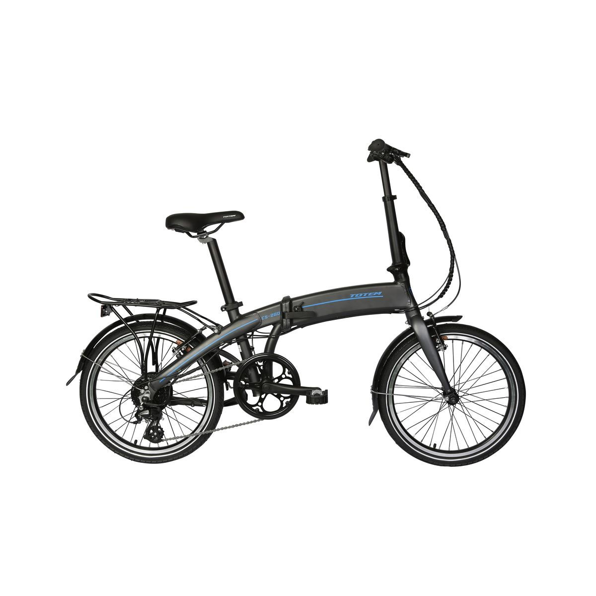E-Bike Klappvelo BADGER GREY 20 Zoll