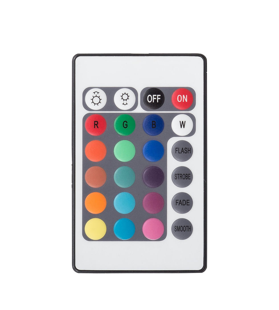 Miniaturbild: LED Nachttisch MOYA mit 2 Schubladen weiss