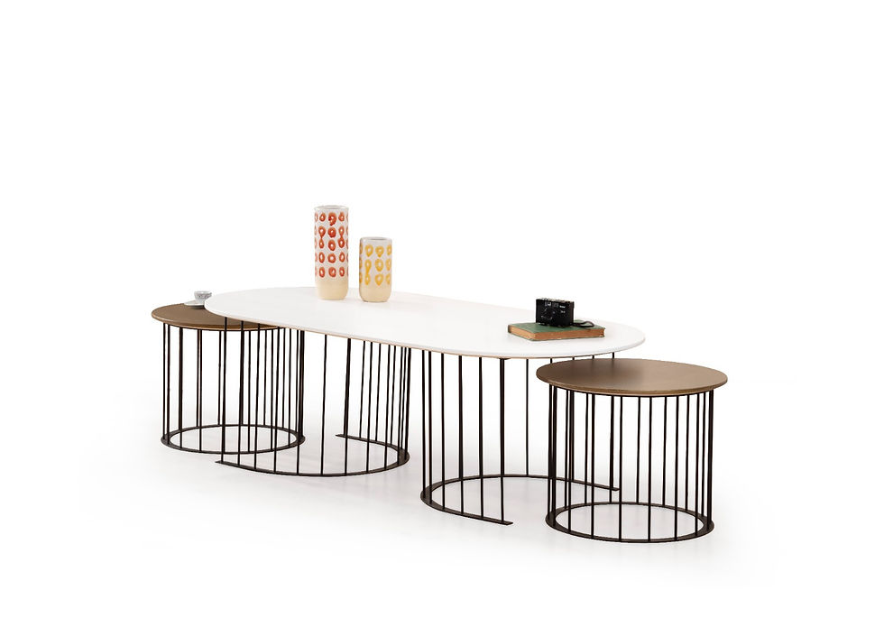 Ripa Couchtisch Weiss