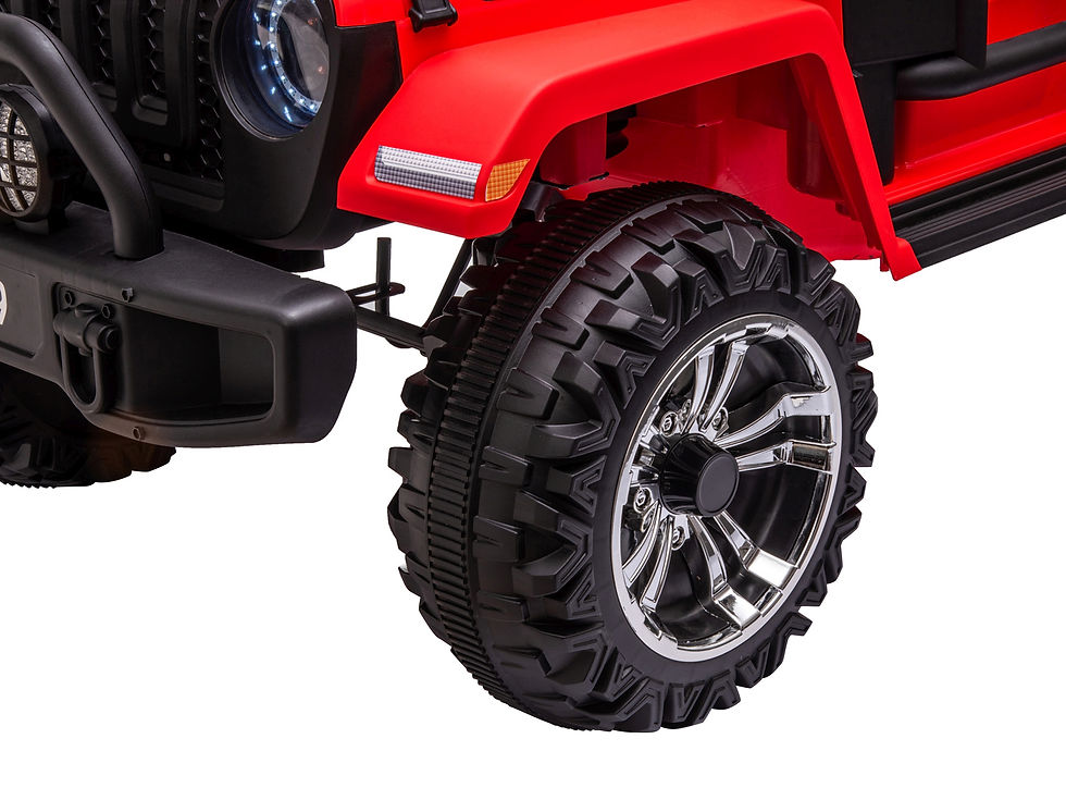Miniaturbild: Kinder Elektroauto Off Roader Rot