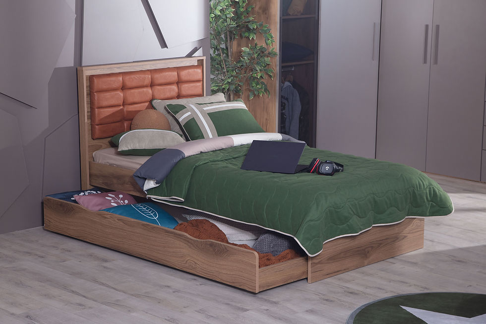 Miniaturbild: Modernes Kinderzimmer mit Atlas Bett