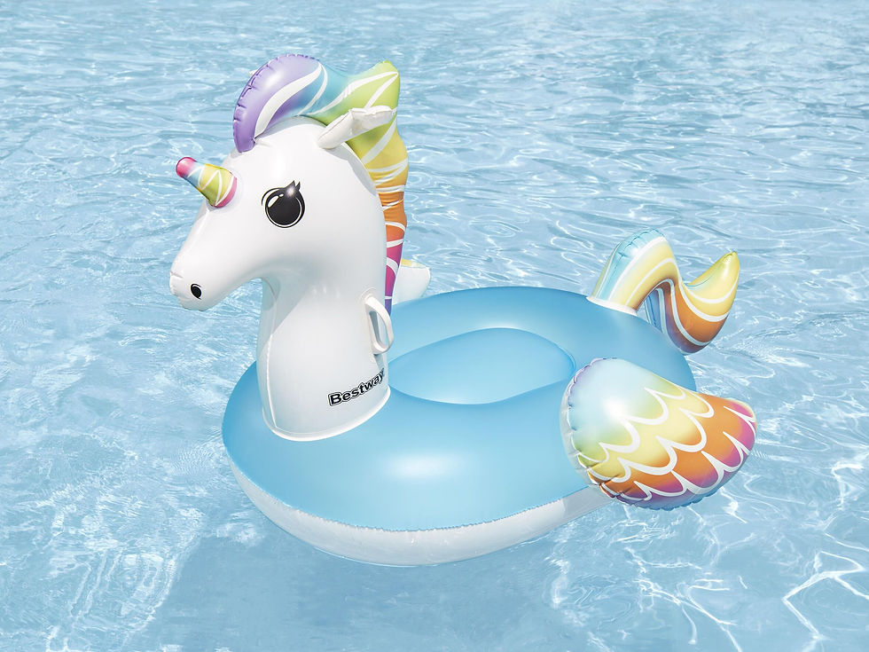 Miniaturbild: Aufblasbares Schwimmtier Fantasy Unicorn