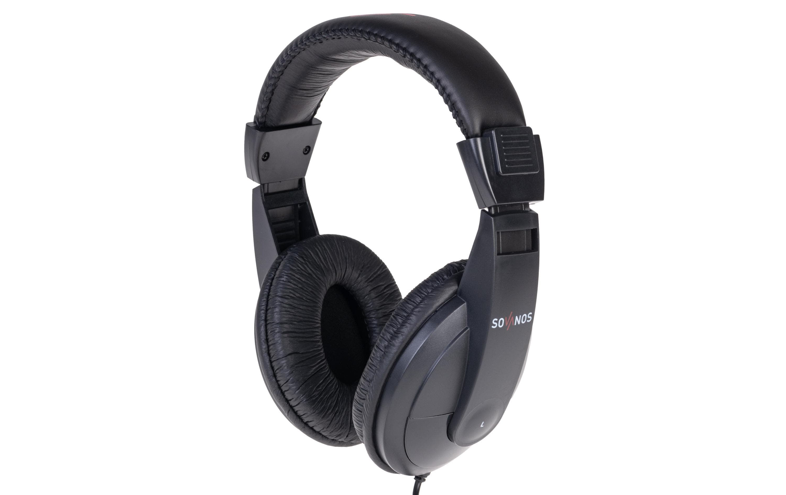 Sovanos Over-Ear-Kopfhörer SVH100-BK Schwarz