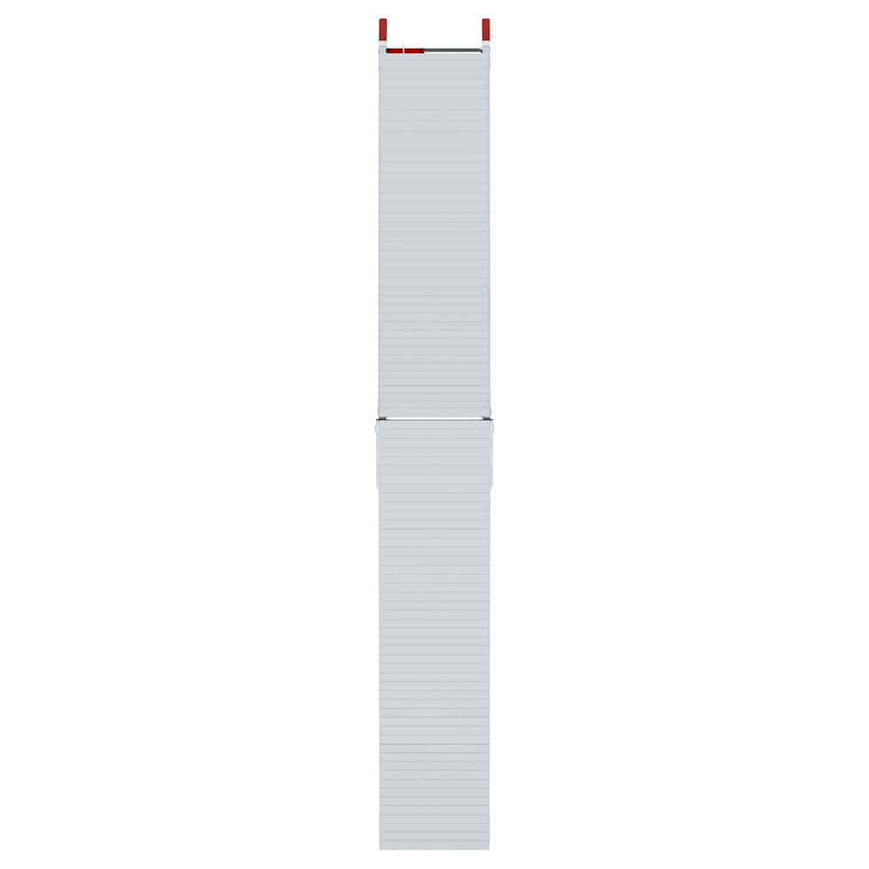 Miniaturbild: Motorradrampe 680 kg 2 stk. Silber 680 kg Aluminium