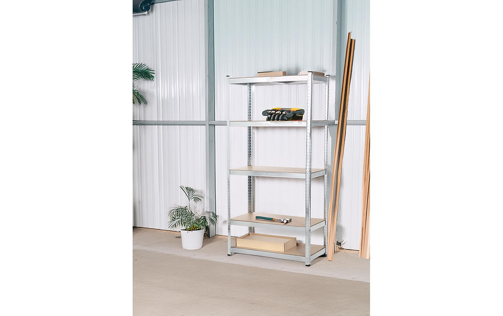 Miniaturbild: STRUCT Schwerlastregal B100 mit 5 Tablaren