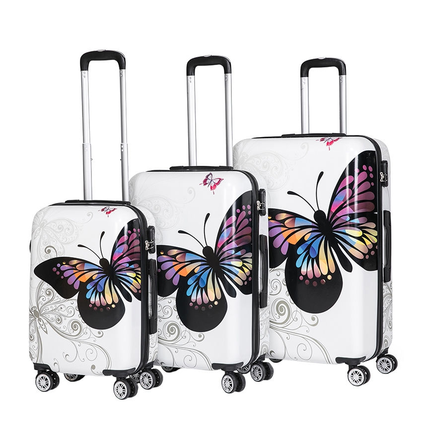 Reisekoffer BUTTERFLY 3er Set