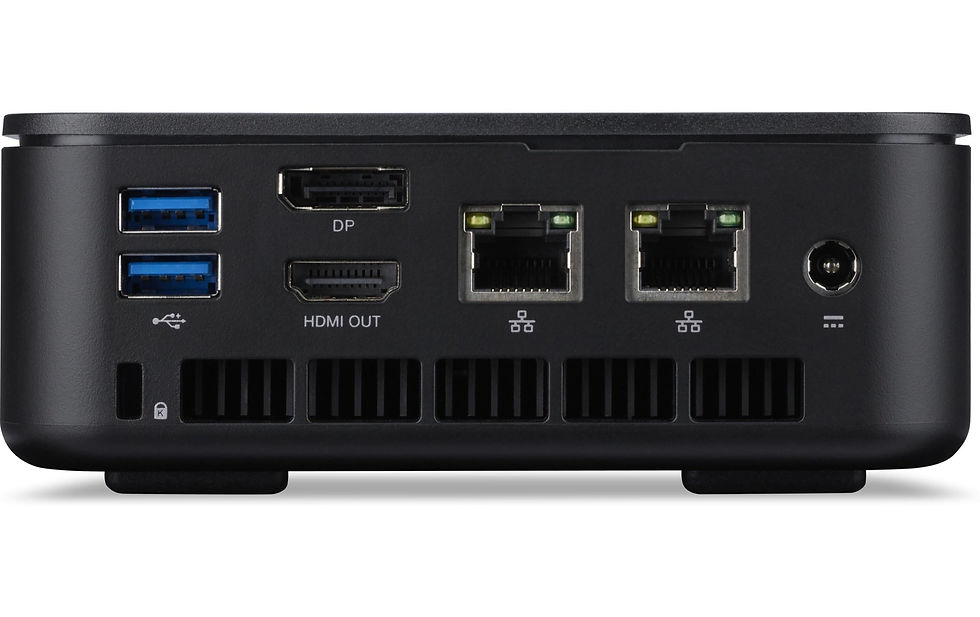 Miniaturbild: Acer Barebone NUC VN1502G i7-1355U – i7-1355U, 2x DDR4 SO-Dimm 3200 MHz, WiFi 6