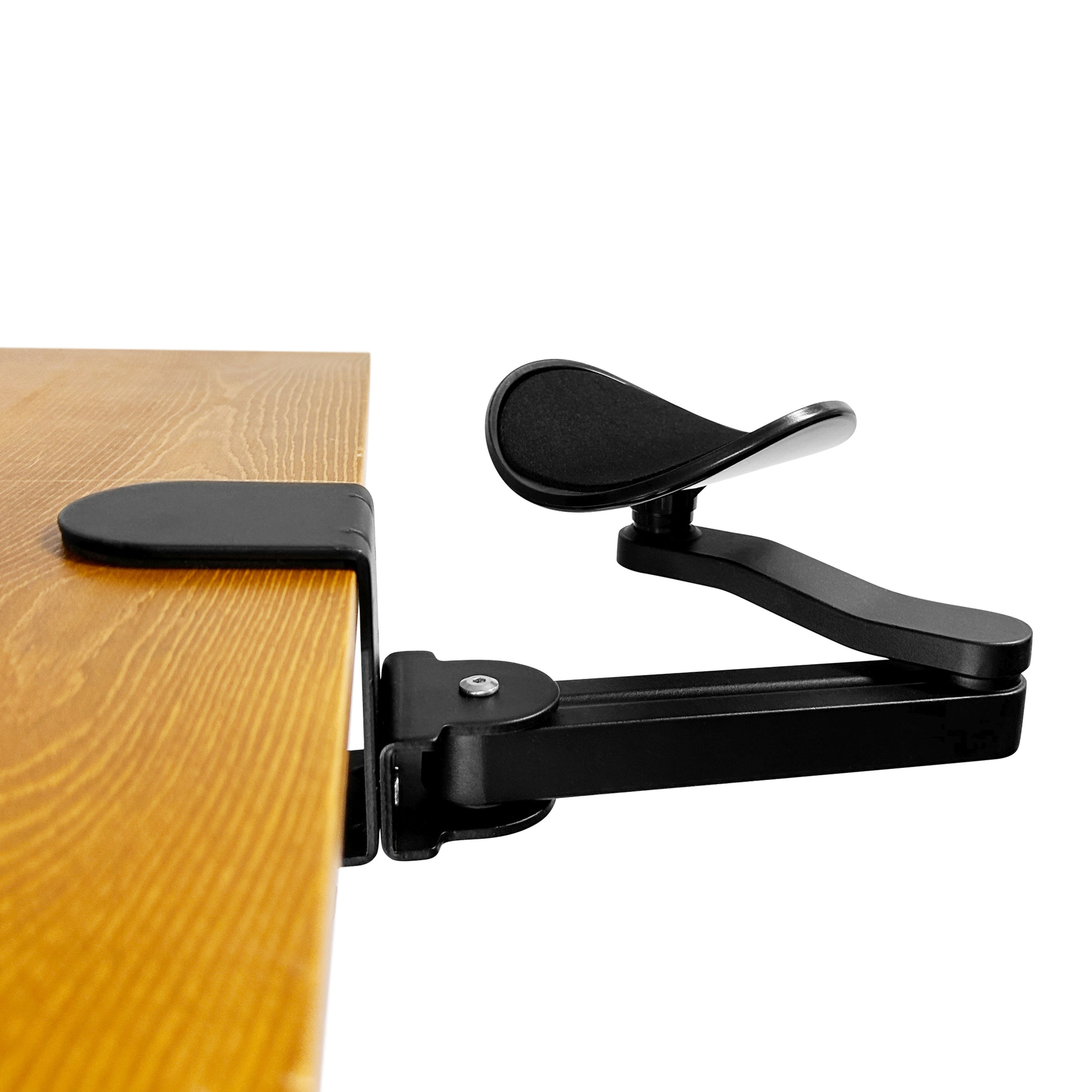 Armstütze für Schreibtisch 40 x 8 cm schwarz