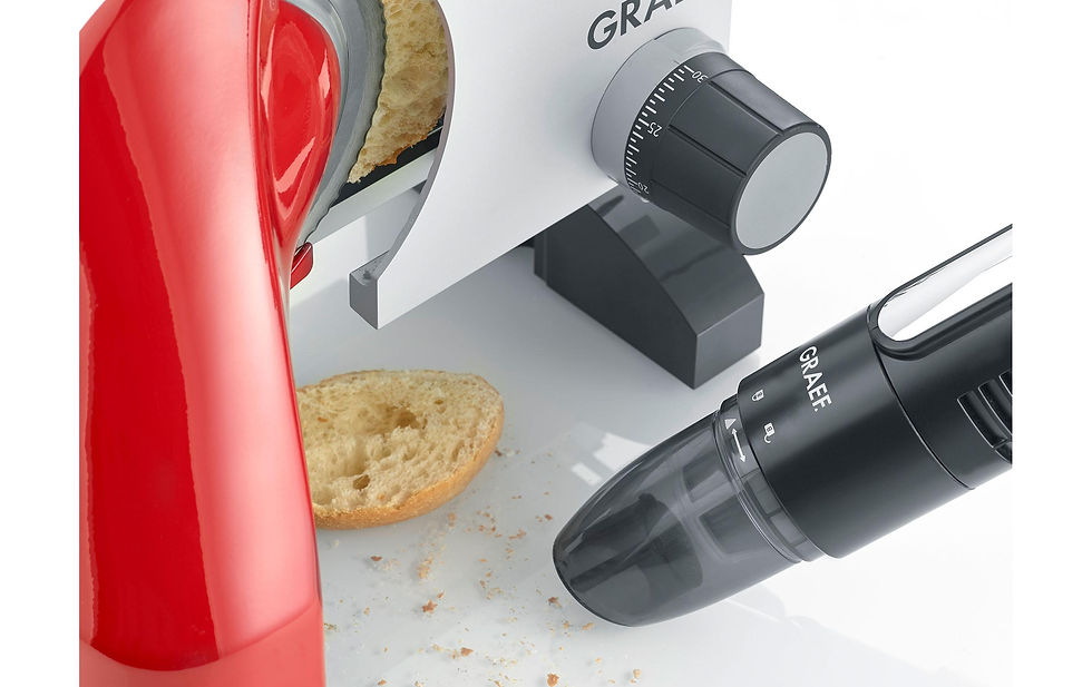Miniaturbild: Graef Krümelchef KC502 Grau Kunststoff 60 W 340 x 86 x 76 mm