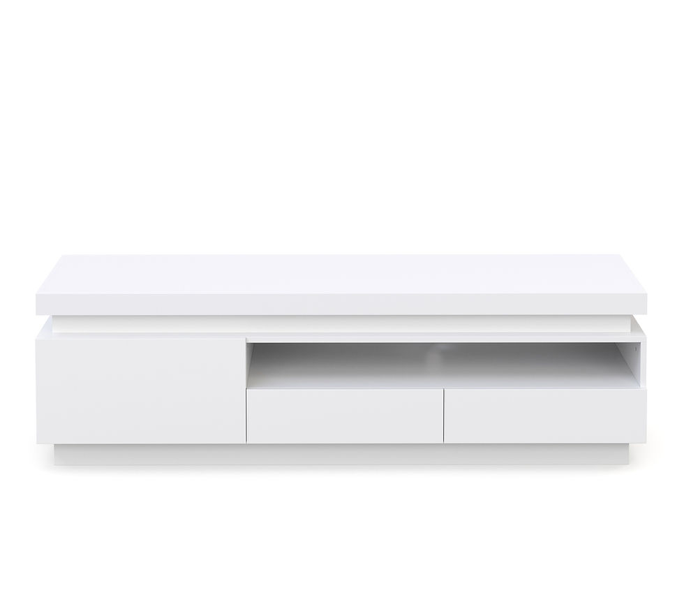 Miniaturbild: TV Möbel Celio LED Weiss Hochglanz