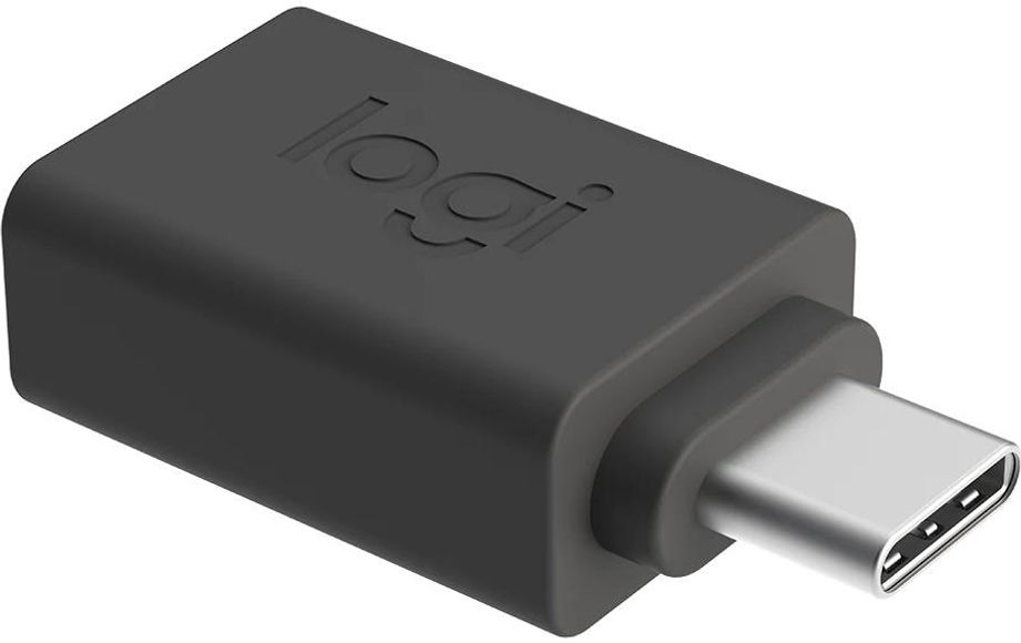 Logitech USB-Adapter USB-C Stecker - USB-A Buchse