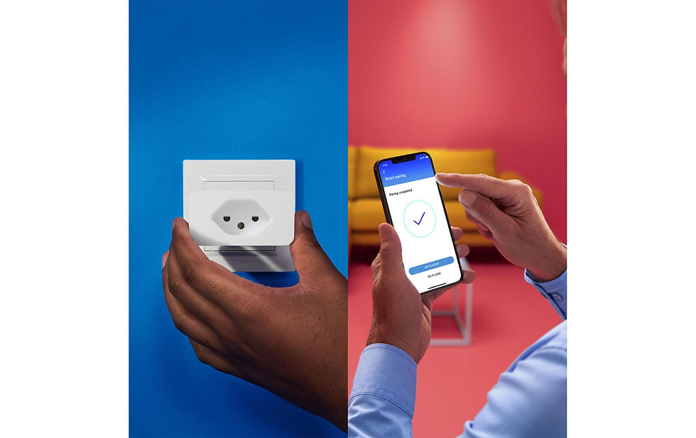 Miniaturbild: WiZ Smart Plug CH, Matter / WLAN – weiss, matter, Wlan
