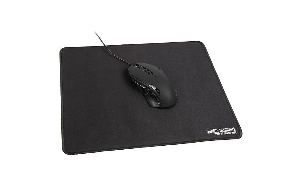 Miniaturbild: PC Gaming Race Gaming-Mausmatte L 330 x 2 x 280 mm Schwarz