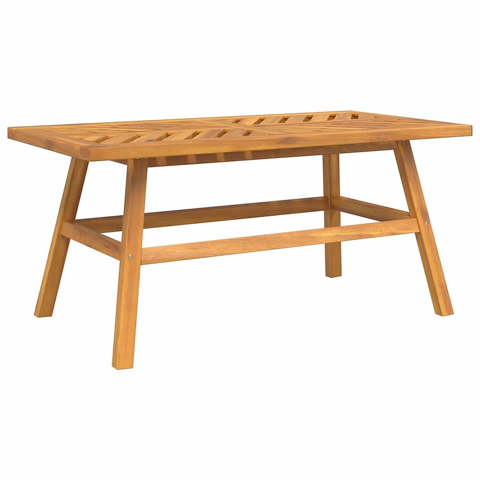Miniaturbild: Garten-Lounge-Set 4 stk. Braun Massivholz Akazie