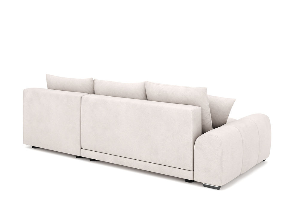Miniaturbild: TRAVIS Ecksofa mit Schlaffunktion rechts Beige