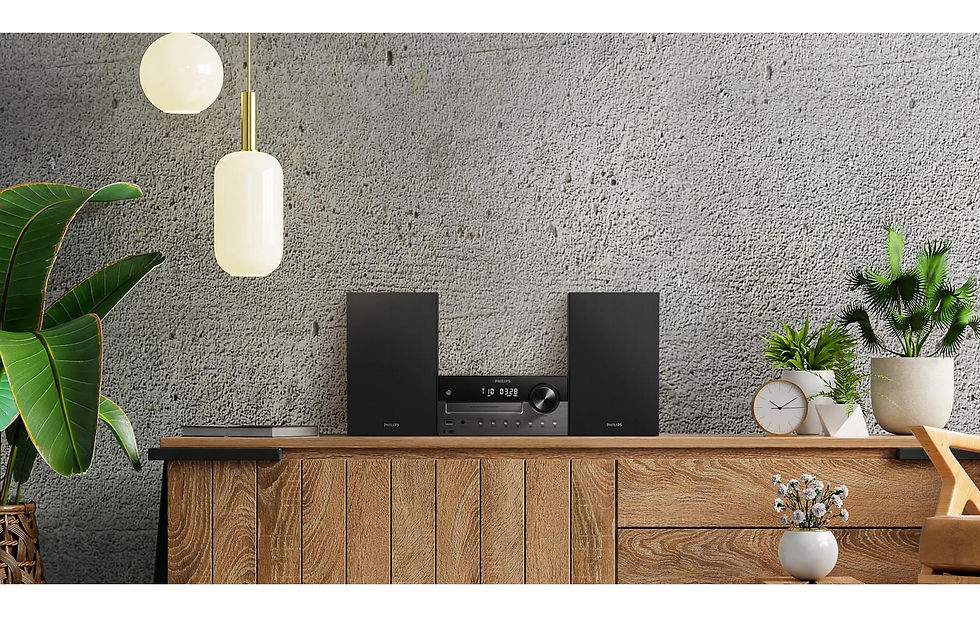 Miniaturbild: Philips Micro-HiFi Anlage TAM4505M2/12 Schwarz – DAB+, Bluetooth, USB, CD