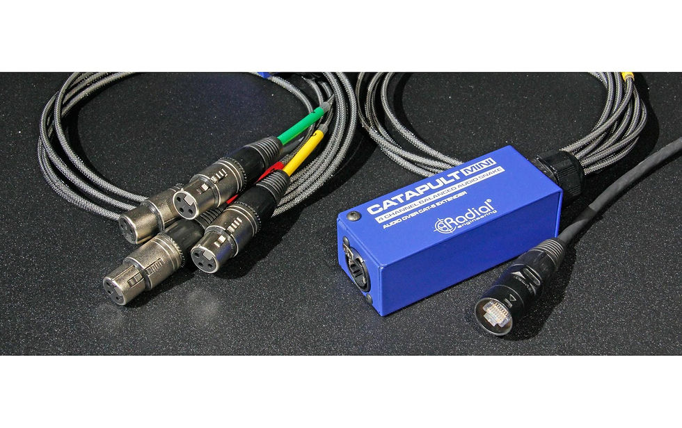 Miniaturbild: Radial Catapult Mini TX 4-Kanal Audio Snake Modul XLR RJ45