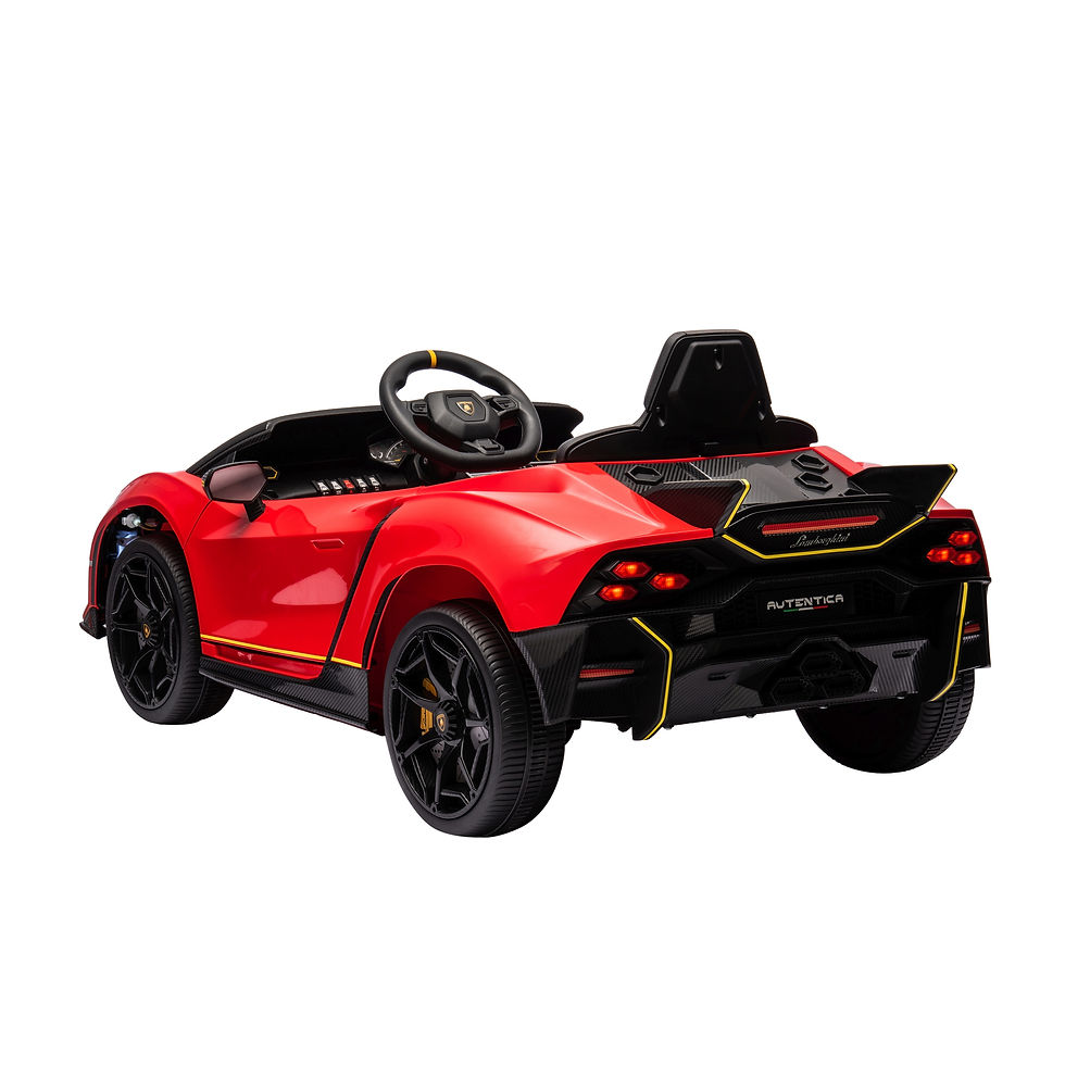 Miniaturbild: Kinder Elektroauto Lamborghini Autentica Rot