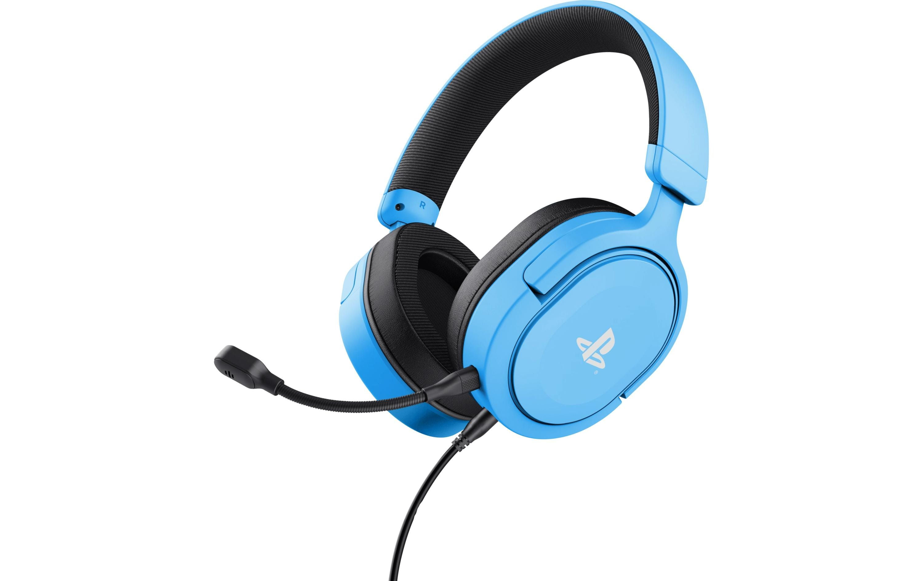 Trust Gaming-Headset GXT498B Forta Blau/Schwarz – PS5