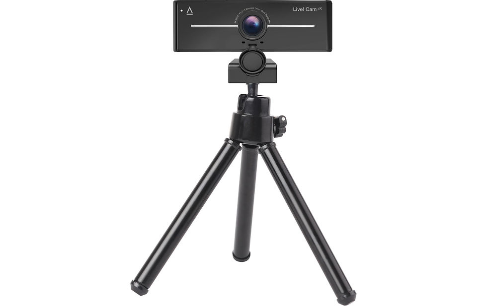 Miniaturbild: CREATIVE Webcam Live Cam 4K Schwarz 1.8 m – 1,80m USB Kabel