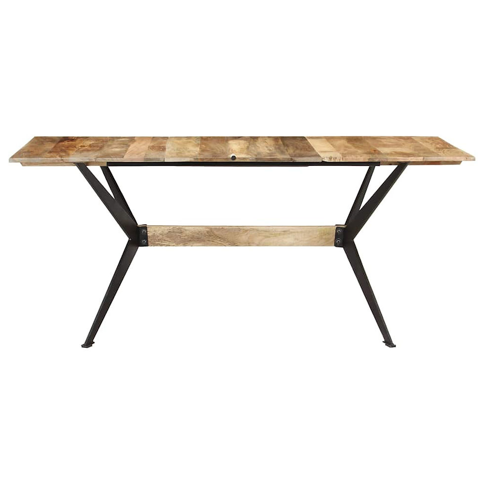 Miniaturbild: Esstisch 180x90x76 cm Mango Massivholz