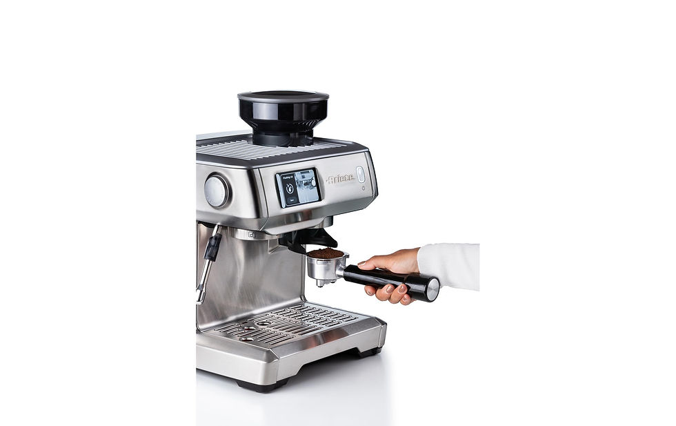 Miniaturbild: Ariete Siebträgermaschine ARI-1312 Silber – 15Bar, 5 Filter, 1660W