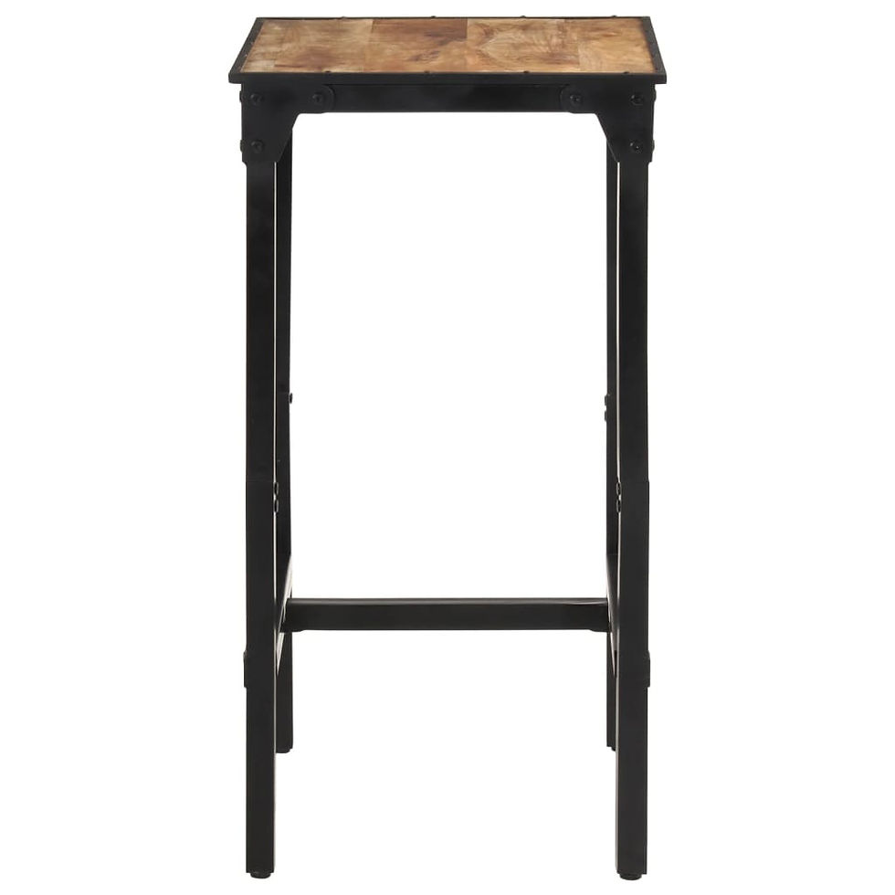 Miniaturbild: 3-tlg. Bar-Set Raues Mangoholz und Metall