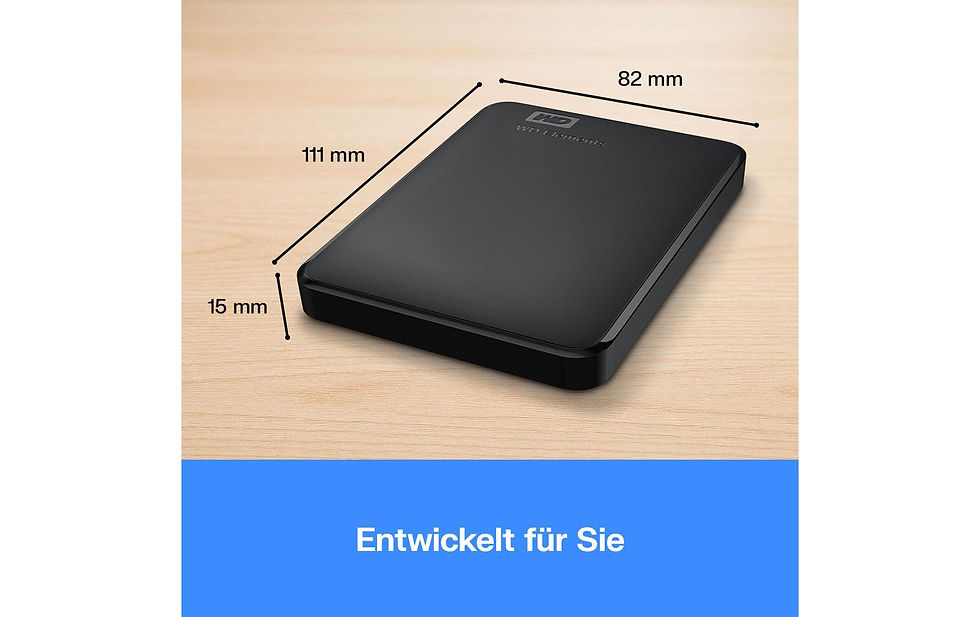 Miniaturbild: Western Digital Externe Festplatte WD Elements Portable 4 TB