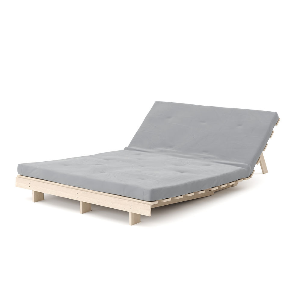 Miniaturbild: Paletten-Schlafsofa NURIA natur/anthrazit