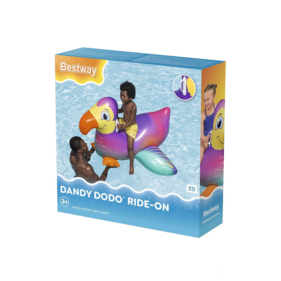 Miniaturbild: Aufblasbares Schwimmtier Dandy Dodo 127 x 112 x 89 cm