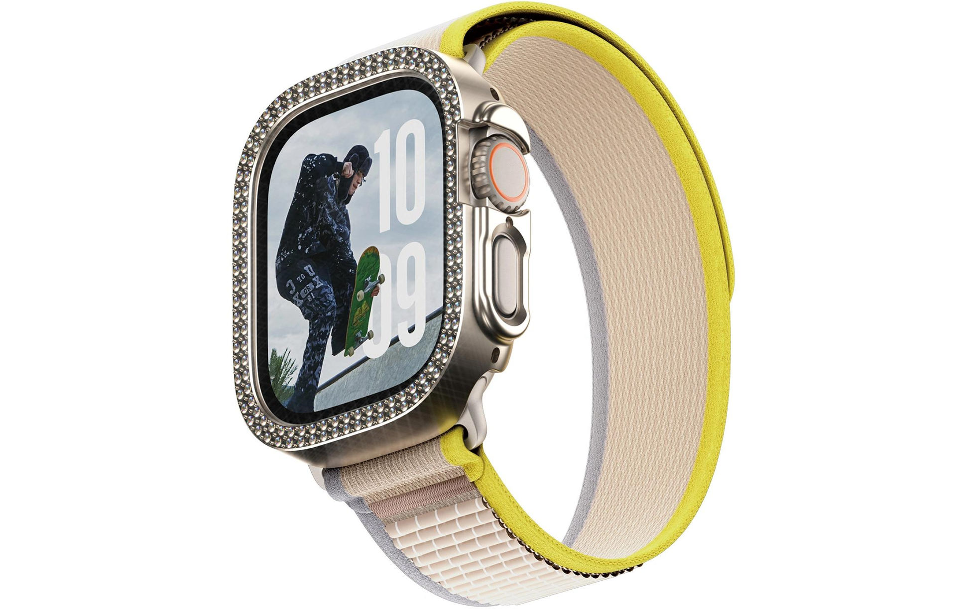 SAFE. Displayschutz Bling Bumper Gold 45 mm – für Apple Watch Ultra 2024