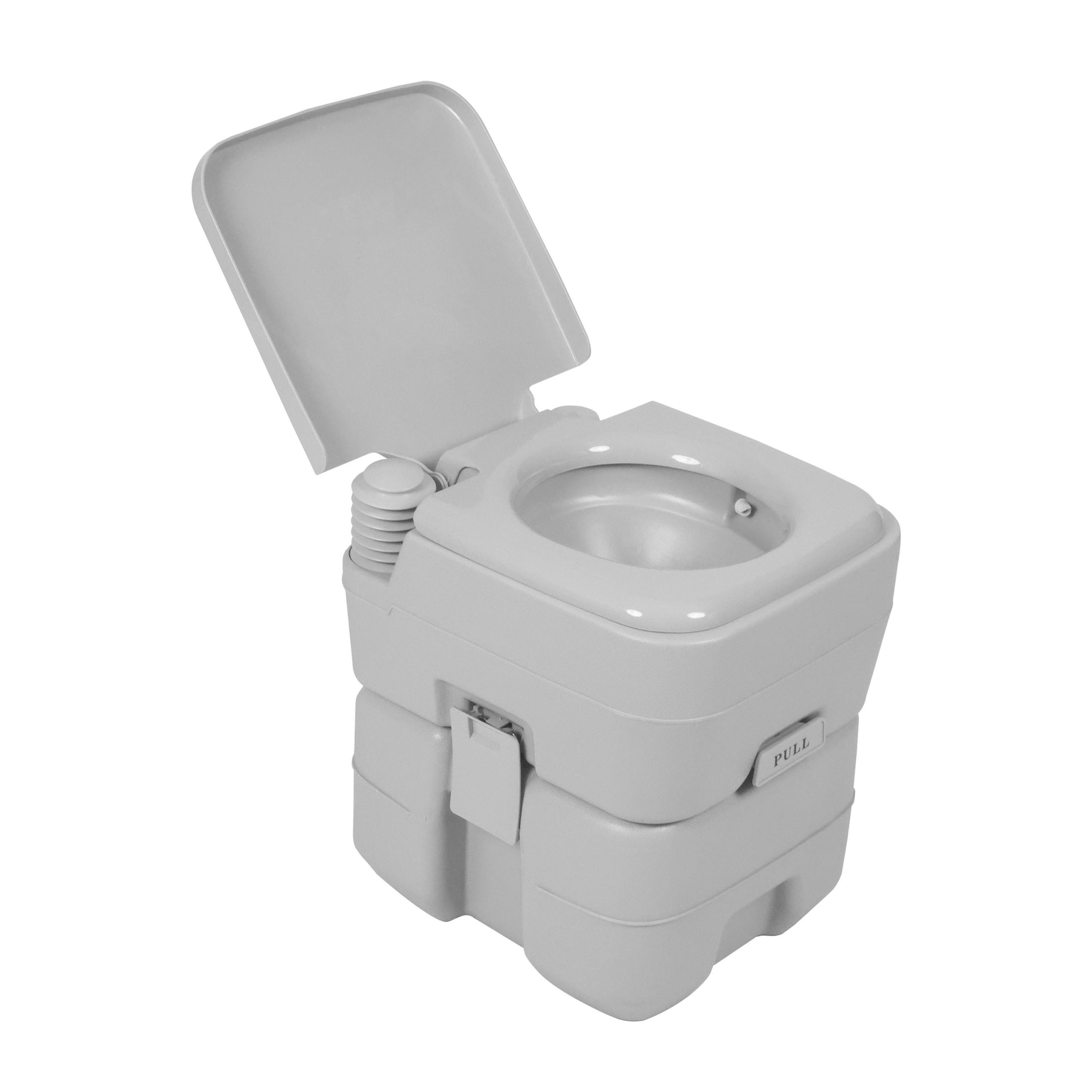 Mobile Campingtoilette mit Spülung