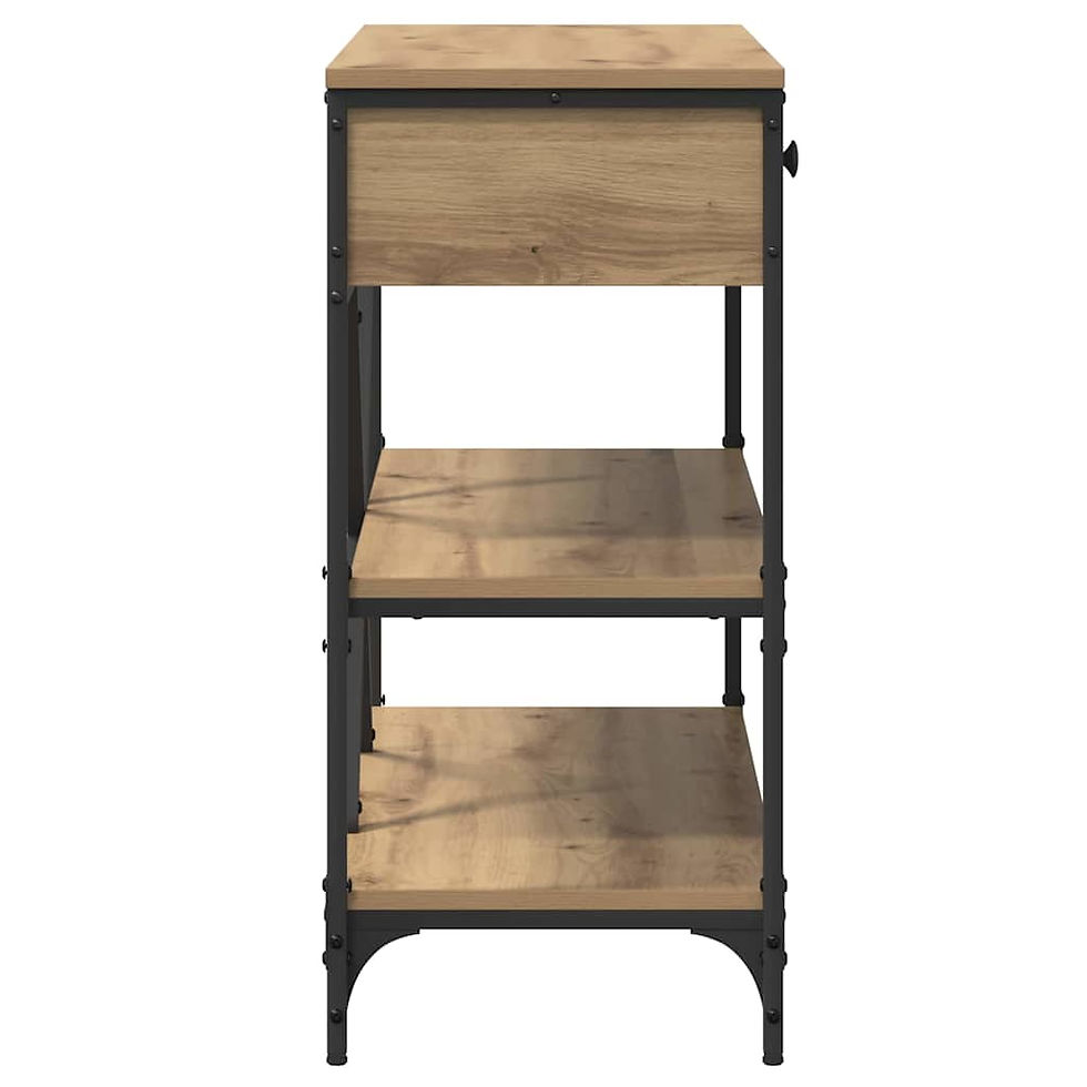Miniaturbild: Konsolentisch Braun 100 x 34,5 x 75 cm Holz