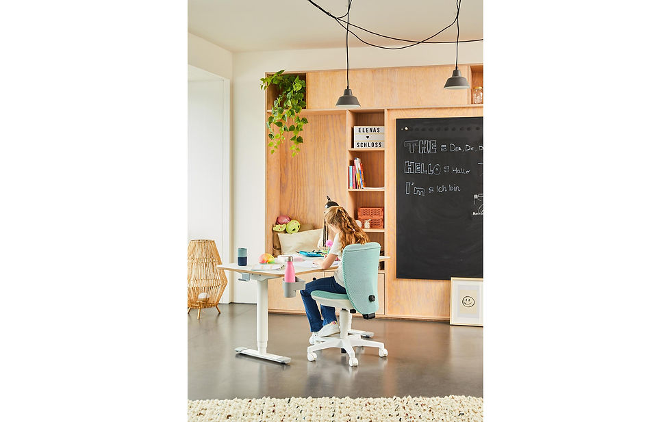 Miniaturbild: Topstar Kinder Bürostuhl Sitness HomeS'Cool, Mint – Farbe: mint